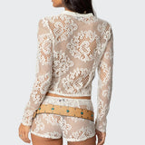 Peyson Sheer Lace Top