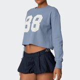 88 Waffle Long Sleeve T Shirt
