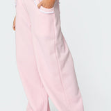 Ashtin Ruffle Trim Joggers