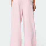 Ashtin Ruffle Trim Joggers