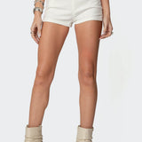 Dinah Denim Micro Shorts