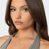 Pearly Pendant Necklace