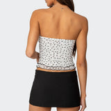 Laurie Polka Dot Tube Top