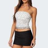 Laurie Polka Dot Tube Top