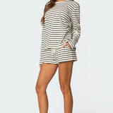Jordyn Striped Long Sleeve T Shirt