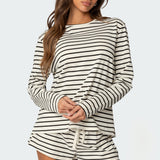 Jordyn Striped Long Sleeve T Shirt