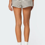 Jordyn Striped Drawstring Shorts