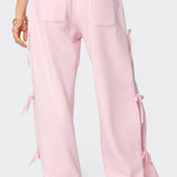 Claudette Baggy Ribbon Joggers