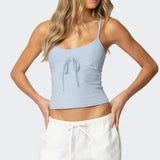 Tova Striped Scoop Tank Top