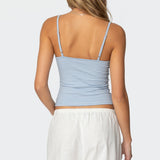 Tova Striped Scoop Tank Top
