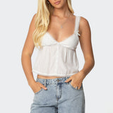 Andea Babydoll Tank Top