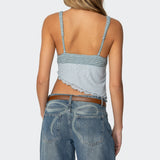 Ruffled Asymmetric Tank Top