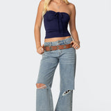 Annelise Strapless Top
