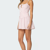 Cordelia Striped Mini Dress