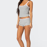Sofi Striped Ribbed Tank Top