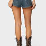 Jagger Low Rise Denim Shorts