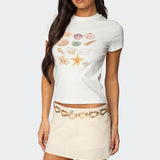 Seashells Graphic T Shirt
