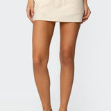 Addey Linen Look Mini Skort