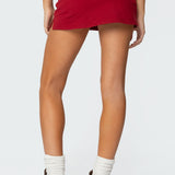 Bayside Slitted Micro Skort
