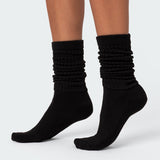 Slouchy Scrunch Socks