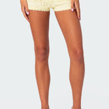 Lucy Ruffled Lace Shorts