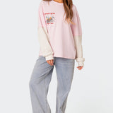 Racing Oversized Layered T Shirt