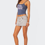 Micah Denim Mini Skirt