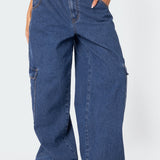 Super Baggy Oversized Belted Jeans
