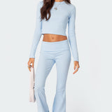 Coffee Break Ribbed Top