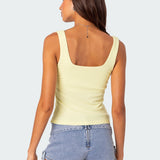 Lola Ribbed Tank Top