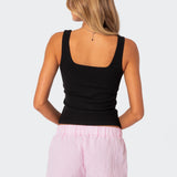 Lola Ribbed Tank Top