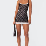 Vivian Layered Lace Mini Dress