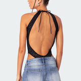 Erika Low Rise Frayed Denim Shorts