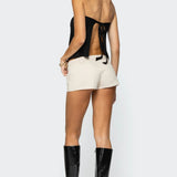 Vera Keyhole Backless Top