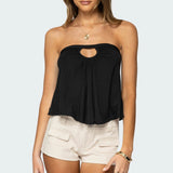 Vera Keyhole Backless Top