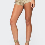 Sloane Faux Suede Micro Shorts