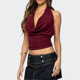 Kia Cowl Neck Knit Top