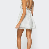 Luisa Lacey Babydoll Mini Dress