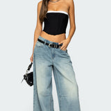 Ryla Contrast Layered Mesh Corset