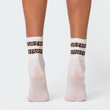 Cheetah Stripe Socks