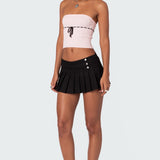 Elsie Knitted Tie Tube Top