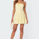 Liora Lacey Cotton Mini Dress