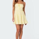 Liora Lacey Cotton Mini Dress