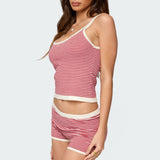 Saylor Striped Knit Tank Top