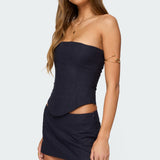 Rebel Linen Look Corset