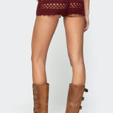 Kelani Crochet Shorts
