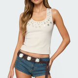 Beach Babe Scoop Tank Top