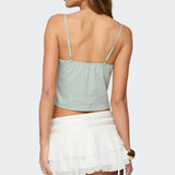 Sequin & Bead Woven Tank Top