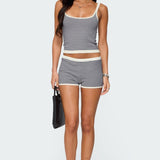Saylor Striped Knit Tank Top