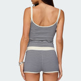 Saylor Striped Knit Tank Top